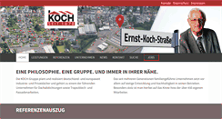 Desktop Screenshot of koch-dach.de
